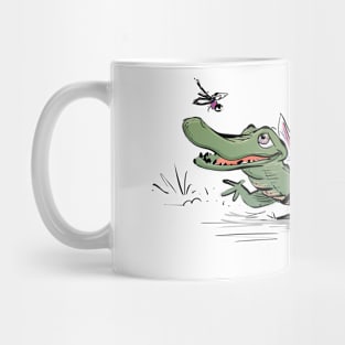 Dragonfly Gator (Color) Mug